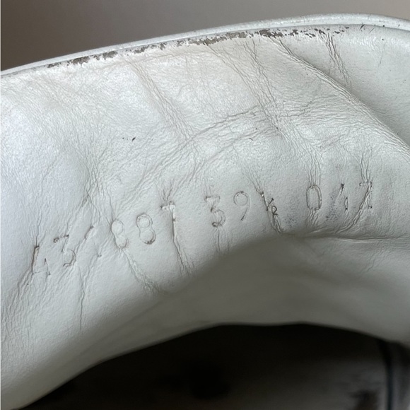 GUCCI ace peral studded white Snearkers with spikes sz 39.5 made in italy - Picture 14 of 16